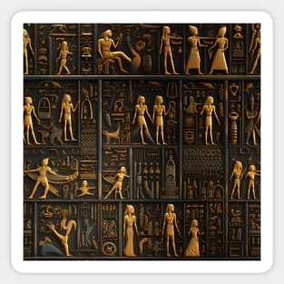 Ancient Egyptian Pattern 21 Sticker